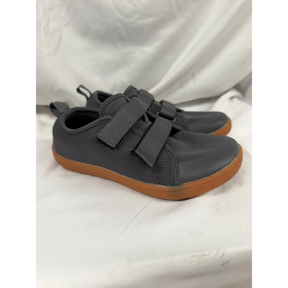 WHTIN Kids Unisex Gray Wide Width Barefoot Shoes Minimalist Sneakers Flexible 3